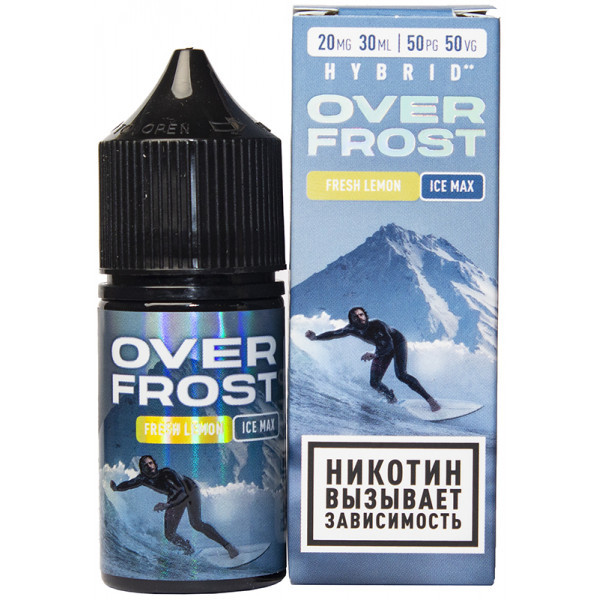Жидкость Overfrost Salt - Summer Berry Ice (Клубника Черника Мята айс) 30 мл (20 мг)