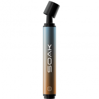 (М) Одноразовая электронная сигарета SOAK X (1500) - Toffee (Кремовый ирис)