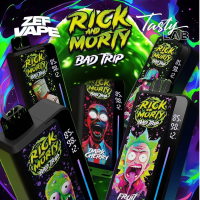 Одноразовая электронная сигарета Rick and Morty Bad Trip 25 000 тяг - Малиновый мармелад Одноразовая электронная сигарета Rick and Morty Bad Trip 25 000 тяг - Малиновый мармелад